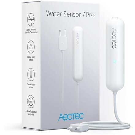 AEOTEC Water Sensor 7 Pro, Z-Wave Plus V цена и информация | Drošības sistēmas, kontrolieri | 220.lv