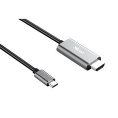Calyx, HDMI/USB-C, 1.8 m cena un informācija | Kabeļi un vadi | 220.lv