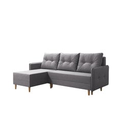 Угловой диван-кровать Fern, серый цена и информация | Диваны | 220.lv