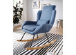 Šūpuļkrēsls Rocky, zils цена и информация | Atpūtas krēsli | 220.lv
