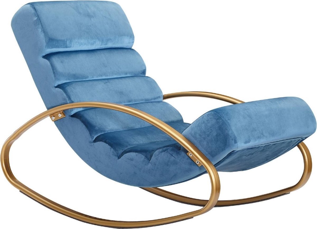 Šūpuļkrēsls Relax, zils цена и информация | Atpūtas krēsli | 220.lv
