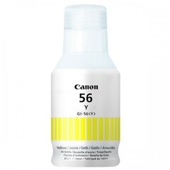 Canon GI-56Y Ink Bottle, Yellow cena un informācija | Tintes kārtridži | 220.lv