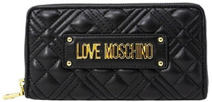 Love Moschino sieviešu naudas maks, melnā krāsā cena un informācija | Sieviešu maki, karšu maki | 220.lv