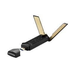 Asus Wireless Dual-band USB-AX56 AX1800 цена и информация | Маршрутизаторы (роутеры) | 220.lv