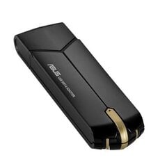 Asus Wireless Dual-band USB-AX56 AX1800 цена и информация | Маршрутизаторы (роутеры) | 220.lv