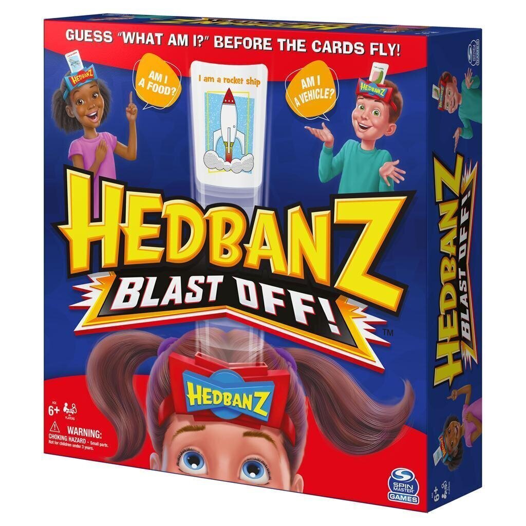 Настольная игра Spinmaster Games Hedbanz Blast Off, 6062194 цена | 220.lv