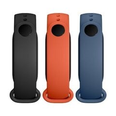 Xiaomi Mi smart Band 6 Strap 3 (pack) Black, Orange, Blue цена и информация | Аксессуары для смарт-часов и браслетов | 220.lv