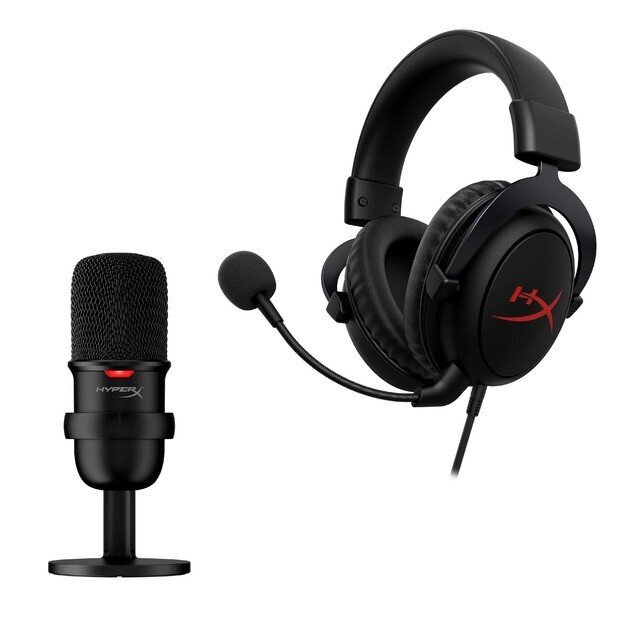 Austinas +MICROPHONE HYPERX/STARTER KIT HBNDL0001 KINGSTON цена и информация | Austiņas | 220.lv