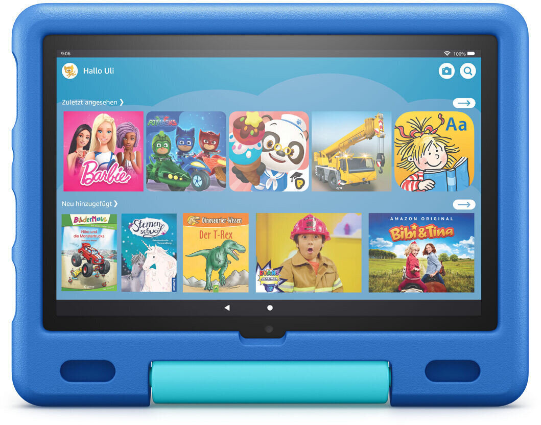 Amazon Fire HD10 32GB Kids 2021, sky blue цена и информация | Planšetdatori | 220.lv