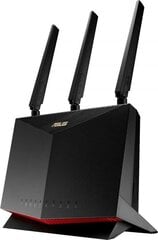 Маршрутизатор Asus LTE Modem Router 4G-AC86U Wireless-AC2600 802.11ac, 10 цена и информация | Маршрутизаторы (роутеры) | 220.lv