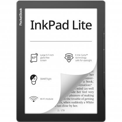 READER INK 9 8GB INKPAD LITE/GREY PB970-M-WW POCKET BOOK цена и информация | E-grāmatu lasītāji | 220.lv