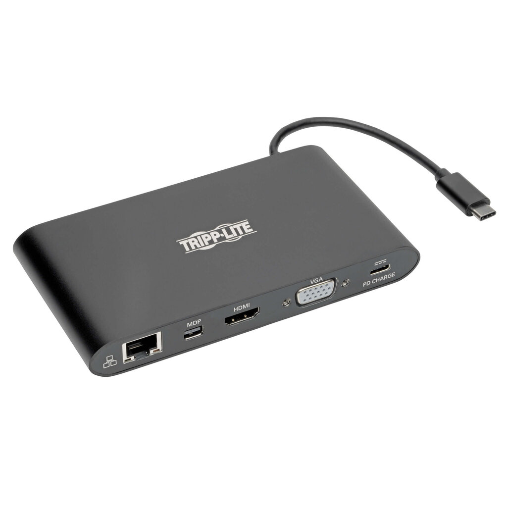 Tripp lite USB-C Dock U442-DOCK1-B Dual Display cena un informācija | Adapteri un USB centrmezgli | 220.lv