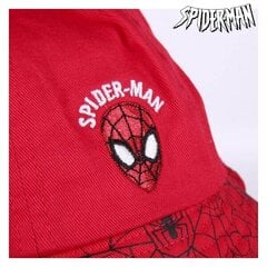 Шапка Spiderman, красная (52 см) цена и информация | Шапки, перчатки, шарфы для мальчиков | 220.lv