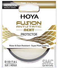 Hoya фильтр Fusion Antistatic Next Protector 52mm цена и информация | Фильтры | 220.lv