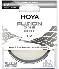 Hoya фильтр UV Fusion One Next 49 мм цена и информация | Фильтры | 220.lv