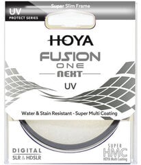 Hoya фильтр UV Fusion One Next 82 мм цена и информация | Фильтры | 220.lv