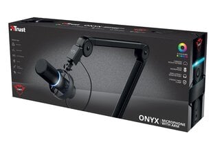 MICROPHONE GXT 255+ ONYX/24354 TRUST цена и информация | Микрофоны | 220.lv