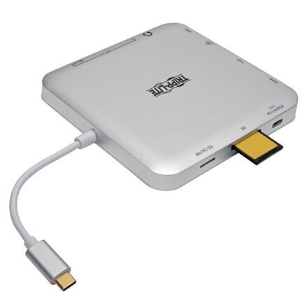 Tripp Lite USB-C U442-DOCK2-S Ethernet L cena un informācija | Adapteri un USB centrmezgli | 220.lv