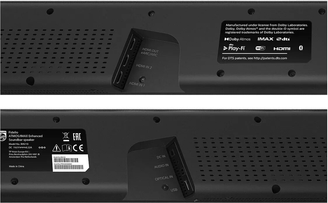 Philips Fidelio B95/10 цена и информация | Mājas akustika, Sound Bar sistēmas | 220.lv