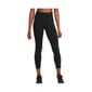 Nike sieviešu 7/8 sporta legingi ONE DF MR, melnā krāsā S cena un informācija | Sporta apģērbs sievietēm | 220.lv