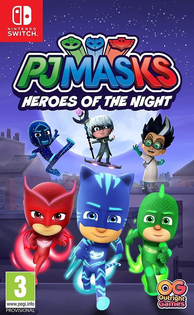 PJ Masks: Heroes of the Night cena un informācija | Datorspēles | 220.lv
