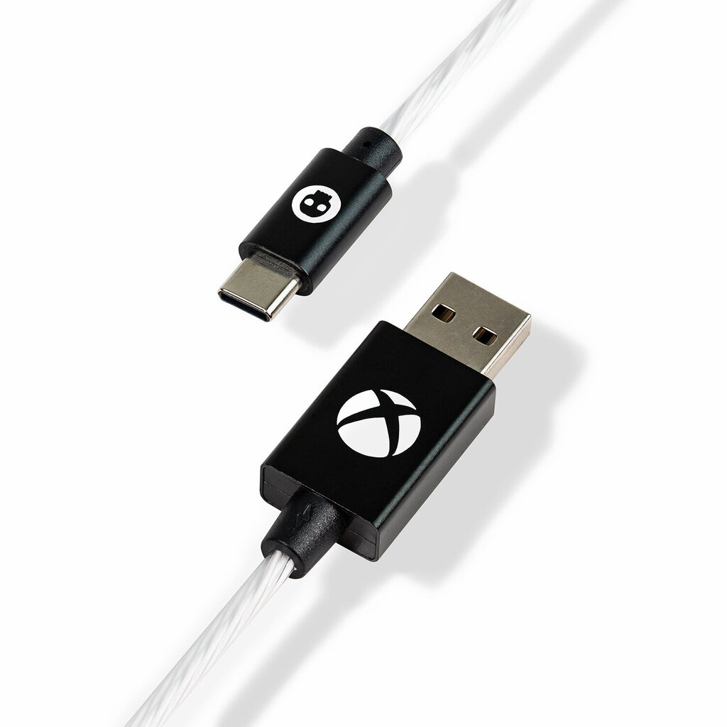 Numskull Offical Xbox LED Charger Cable Type-C cena un informācija | Gaming aksesuāri | 220.lv