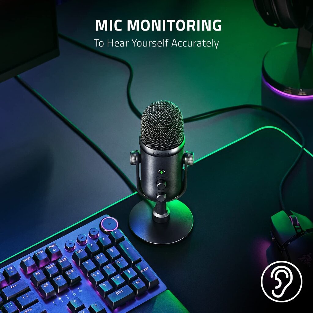 Razer Seiren V2 Pro Professional Grade M цена и информация | Mikrofoni | 220.lv