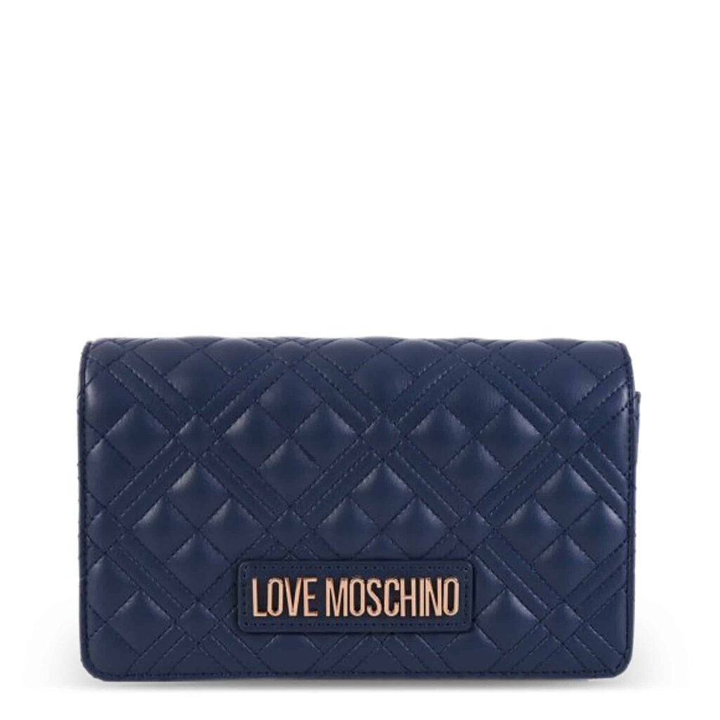 Love Moschino sieviešu pleca soma, zilā krāsā цена и информация | Sieviešu somas | 220.lv