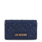 Love Moschino sieviešu pleca soma, zilā krāsā cena un informācija | Sieviešu somas | 220.lv
