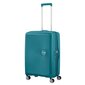 American Tourister rokas bagāža Soundbox Spinner Expandable 55 cm, zaļa cena un informācija | Koferi, ceļojumu somas | 220.lv