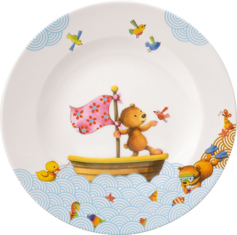 Villeroy & Boch šķīvis 21,5 cm Happy as Bear (garantija) цена и информация | Trauki, šķīvji, pusdienu servīzes | 220.lv