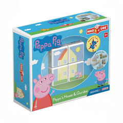 Geomag Magicube Peppa Pig Peppa дом и сад цена и информация | Игрушки для малышей | 220.lv