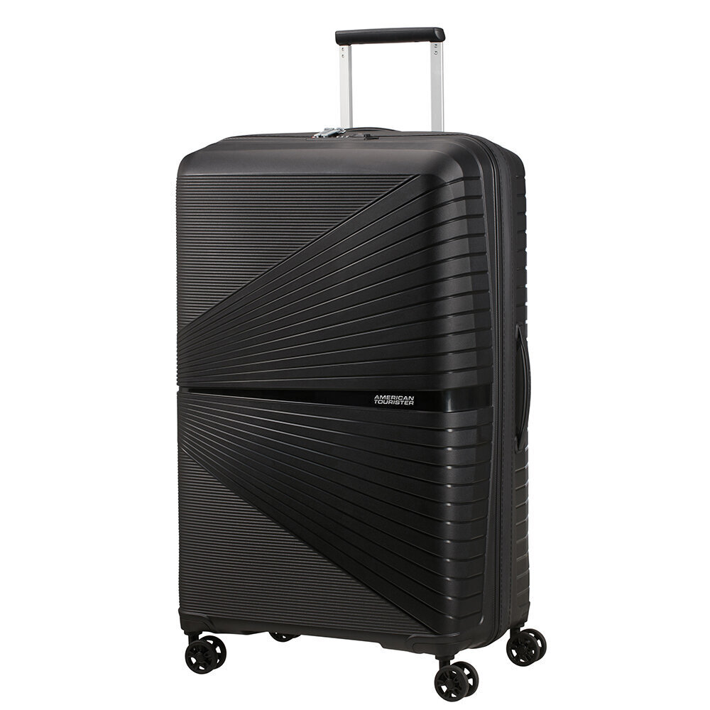 American Tourister lielais ceļojumu koferis Airconic-Spinner 77/28, melns cena un informācija | Koferi, ceļojumu somas | 220.lv