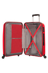 American Tourister vidēja lieluma ceļojumu koferis Bon Air Spinner, sarkanā krāsā cena un informācija | Koferi, ceļojumu somas | 220.lv