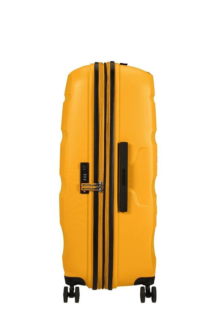 American Tourister lielais ceļojumu koferis Bon Air DLX Spinner Expandable 75 cm, dzeltenā krāsā cena un informācija | Koferi, ceļojumu somas | 220.lv