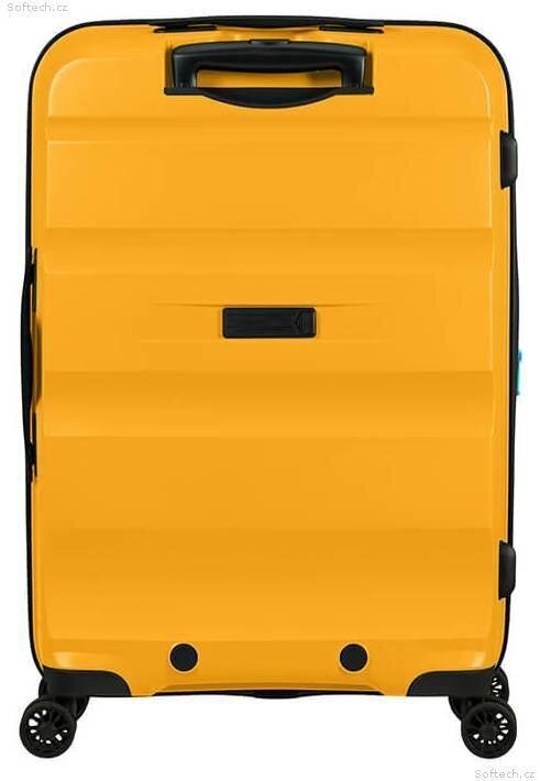 American Tourister vidējā lieluma ceļojumu koferis Bon Air DLX Spinner Expandable 66 cm, dzeltenā krāsā цена и информация | Koferi, ceļojumu somas | 220.lv