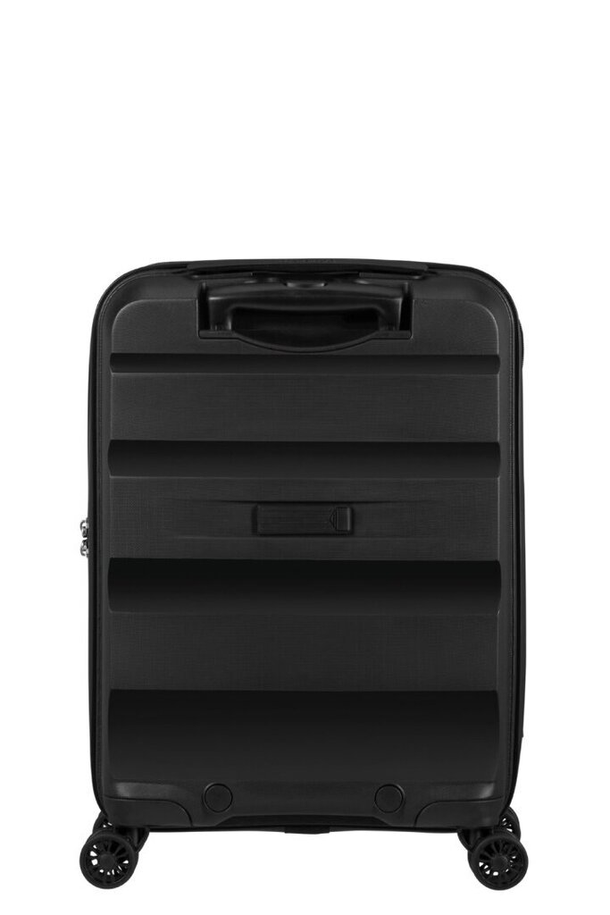 American Tourister rokas bagāža Bon Air DLX Spinner Expandable 55 cm, melnā krāsā cena un informācija | Koferi, ceļojumu somas | 220.lv