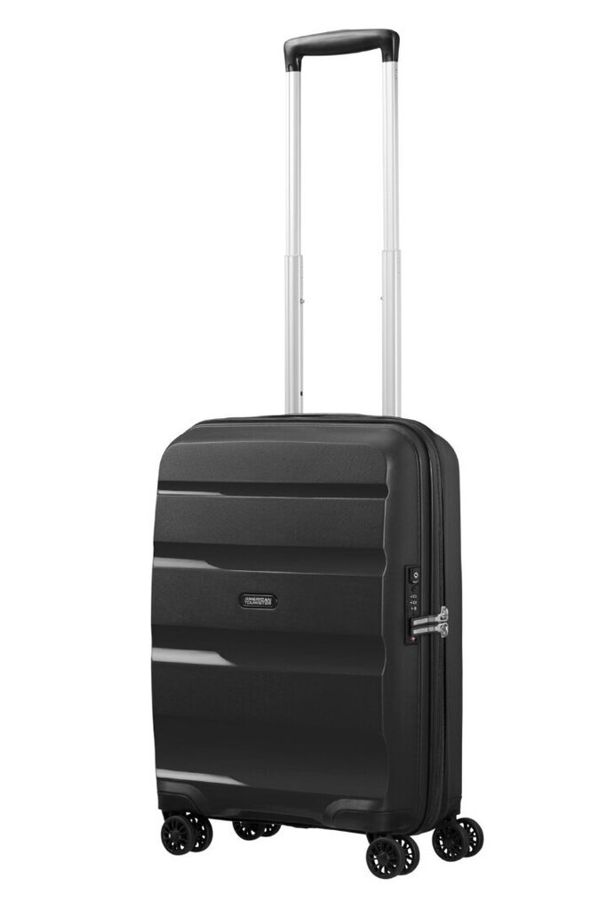 American Tourister rokas bagāža Bon Air DLX Spinner Expandable 55 cm, melnā krāsā cena un informācija | Koferi, ceļojumu somas | 220.lv