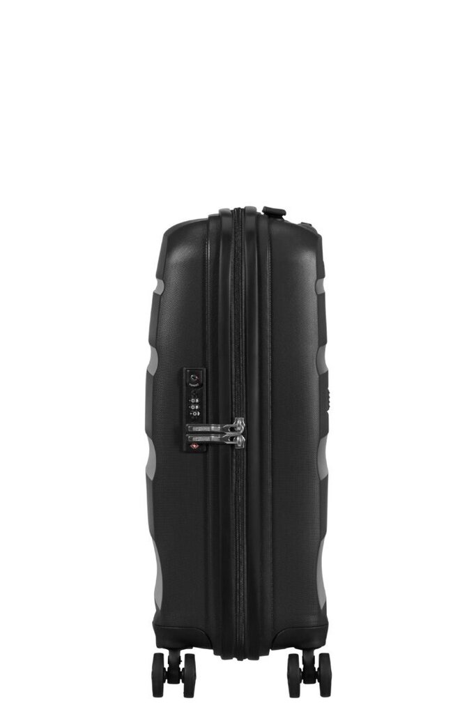 American Tourister rokas bagāža Bon Air DLX Spinner Expandable 55 cm, melnā krāsā cena un informācija | Koferi, ceļojumu somas | 220.lv