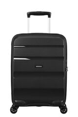 American Tourister rokas bagāža Bon Air DLX Spinner Expandable 55 cm, melnā krāsā цена и информация | Чемоданы, дорожные сумки | 220.lv