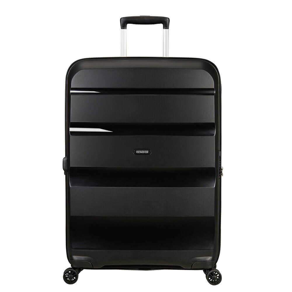 American Tourister vidējā lieluma ceļojumu koferis Bon Air DLX Spinner Expandable 66 cm, melns cena un informācija | Koferi, ceļojumu somas | 220.lv