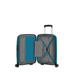 American Tourister rokas bagāža Bon Air DLX Spinner Expandable 55 cm, zilā krāsā цена и информация | Чемоданы, дорожные сумки | 220.lv