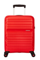 American Tourister rokas bagāža Sunside Spinner 55, sarkanā krāsā цена и информация | Чемоданы, дорожные сумки | 220.lv