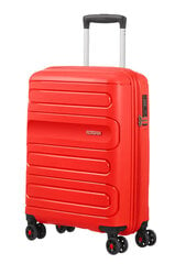 American Tourister rokas bagāža Sunside Spinner 55, sarkanā krāsā цена и информация | Чемоданы, дорожные сумки | 220.lv