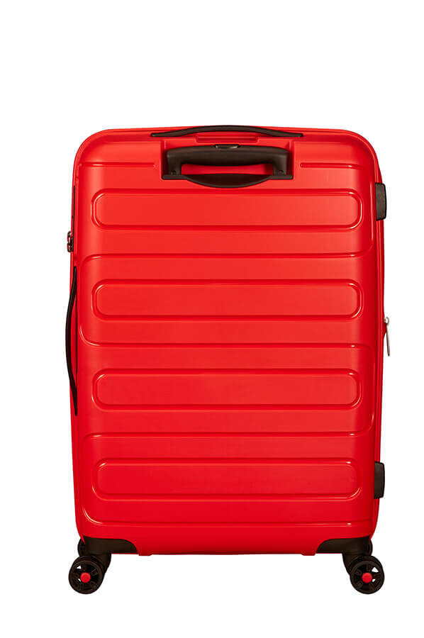 American Tourister vidējā lieluma ceļojumu koferis Sunside Spinner 68 EXP, sarkanā krāsā cena un informācija | Koferi, ceļojumu somas | 220.lv