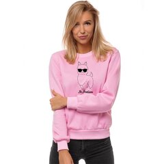 Rozā sieviešu džemperis ar kapuci "No ProLama" cena un informācija | Jakas sievietēm | 220.lv