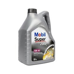 Dzinēja smēreļļa Mobil SUPER2000 (5L) cena un informācija | Motoreļļas | 220.lv