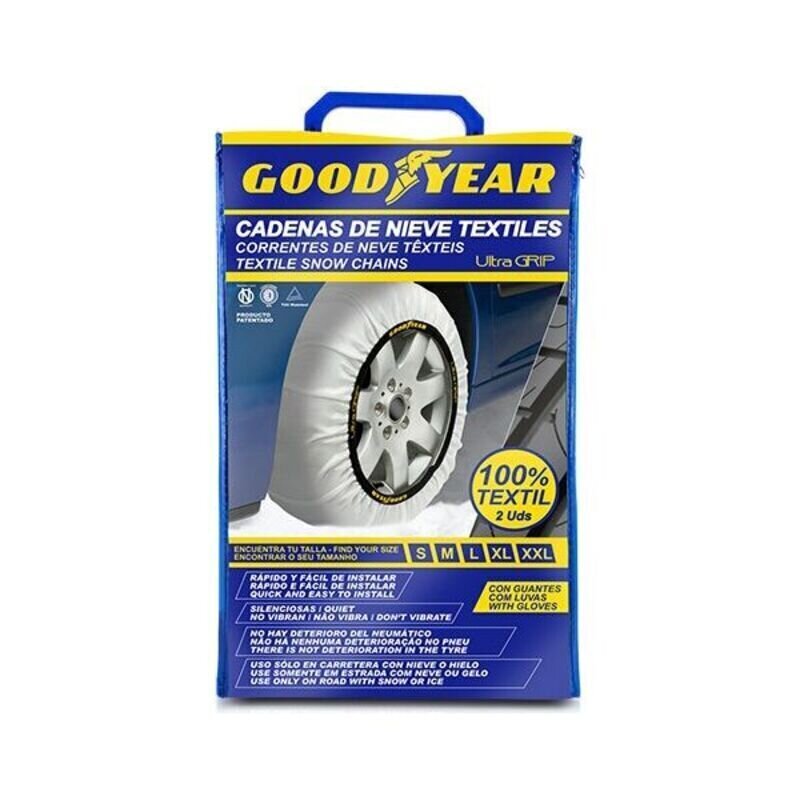 Automašīnu sniega ķēdes Goodyear ULTRA GRIP, XXL izmērs цена и информация | Auto piederumi | 220.lv