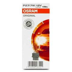 Automašīnas spuldze Osram P27/7W 12V, 1 gab. cena un informācija | Auto spuldzes | 220.lv