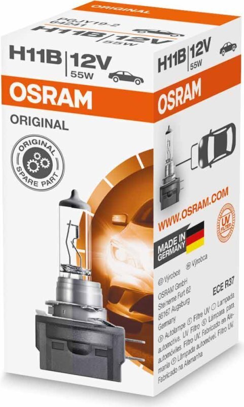 Automašīnas spuldze Osram 64241 H11B 12V 55W cena un informācija | Auto spuldzes | 220.lv